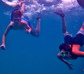 aqua snorkeling galapagos family friendly