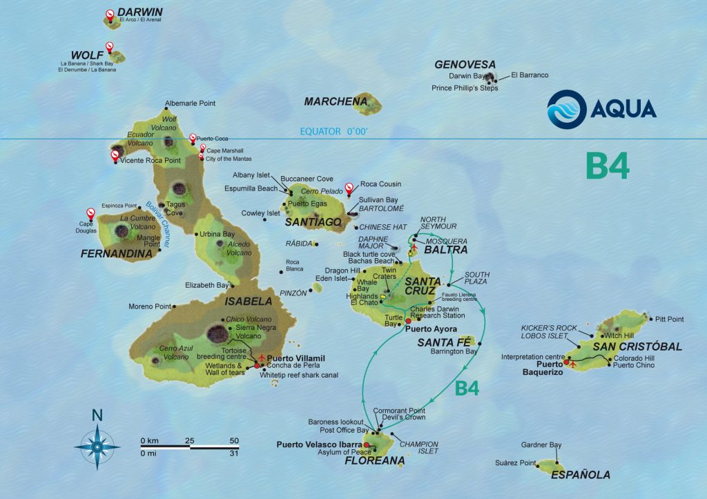 Aqua-yacht- Galapagos-Islands liveaboards-naturalist